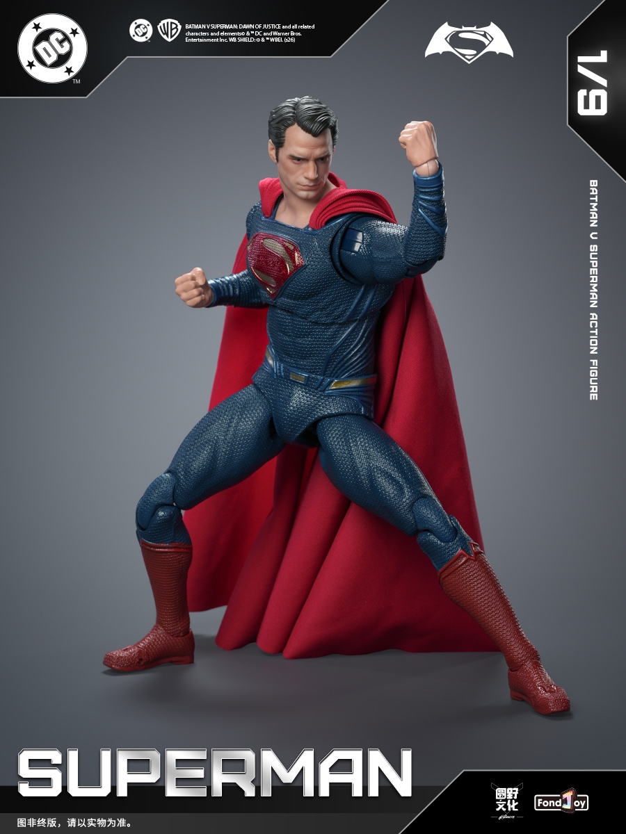 【今週限定価格】 Fondjoy バットマン スーパーマン セット売り 予約 圓野文化 x Fondjoy 1/9 『バットマン vs スーパーマン