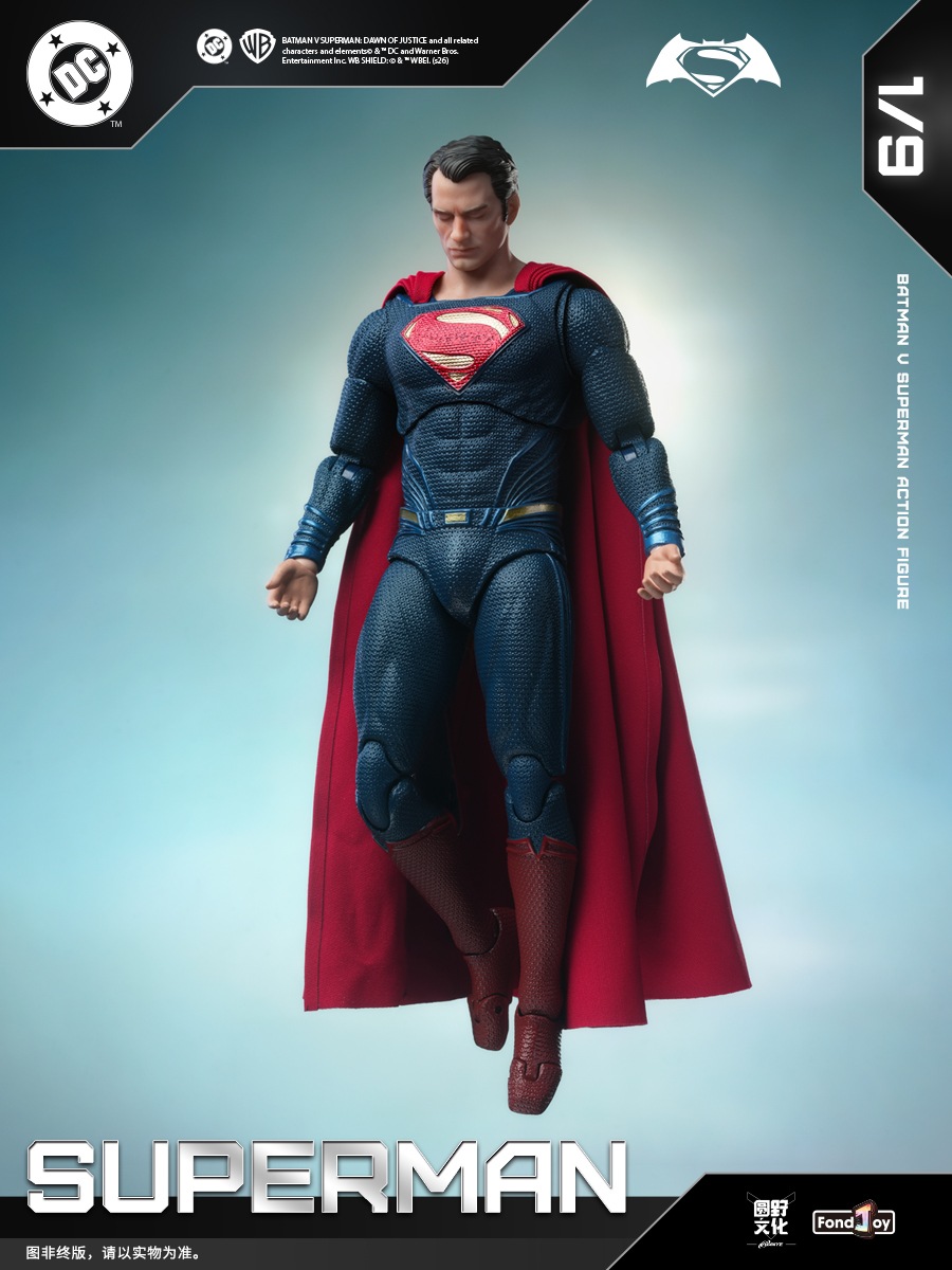【今週限定価格】 Fondjoy バットマン スーパーマン セット売り 予約 圓野文化 x Fondjoy 1/9 『バットマン vs スーパーマン