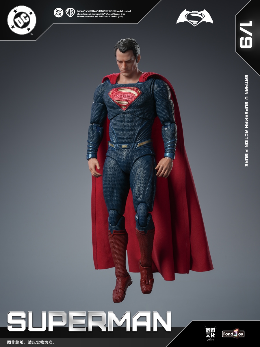 【今週限定価格】 Fondjoy バットマン スーパーマン セット売り 予約 圓野文化 x Fondjoy 1/9 『バットマン vs スーパーマン