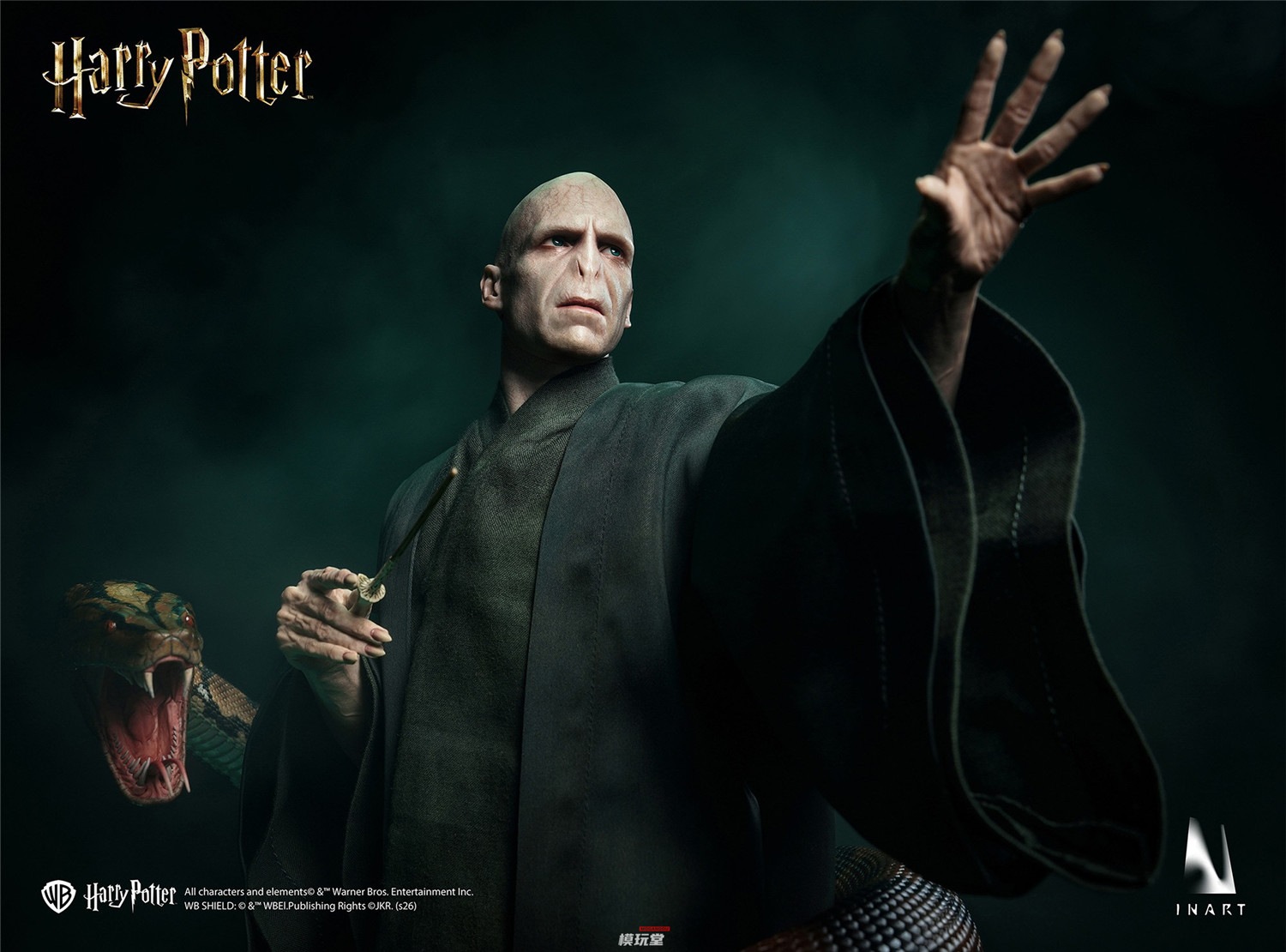 予約 INART 1/6 『ハリー・ポッターと死の秘宝』 ヴォルデモート Ag