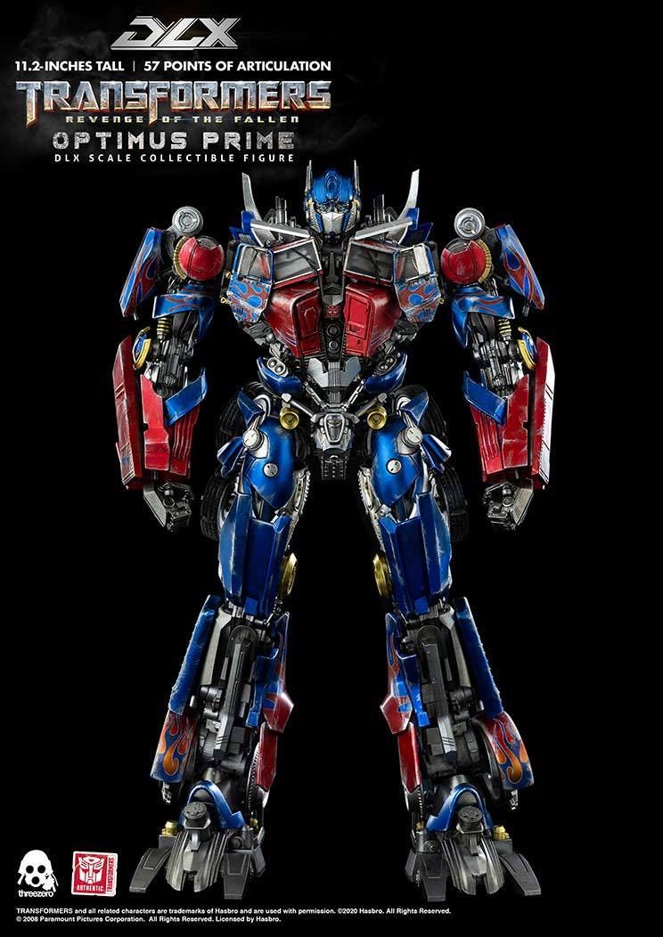 スリーゼロ トランスフォーマー リベンジ オプティマスプライム DLX 未