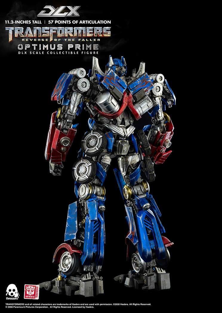 スリーゼロ トランスフォーマー リベンジ オプティマスプライム DLX 未