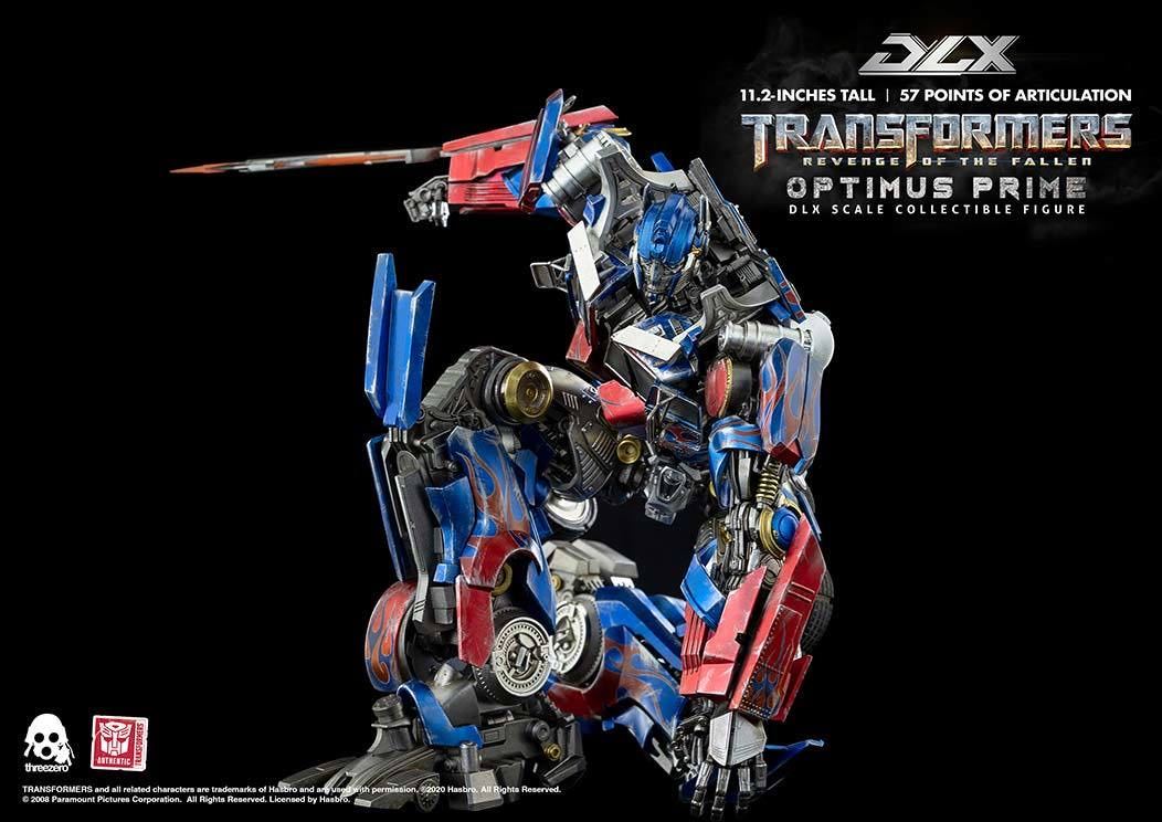 スリーゼロ トランスフォーマー リベンジ オプティマスプライム DLX 未