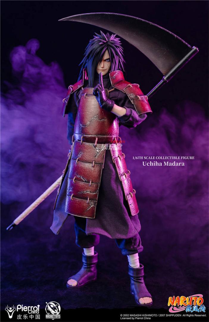 ROCKETTOYS ROC-005 うちはマダラ ROCKETTOYS 1/6 『NARUTO』 うちは マダラ 初回特典付 ROC-005 ナルト