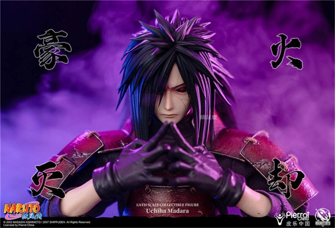 ROCKETTOYS 1/6 『NARUTO』 うちは マダラ 初回特典付 ROC-005 ナルト