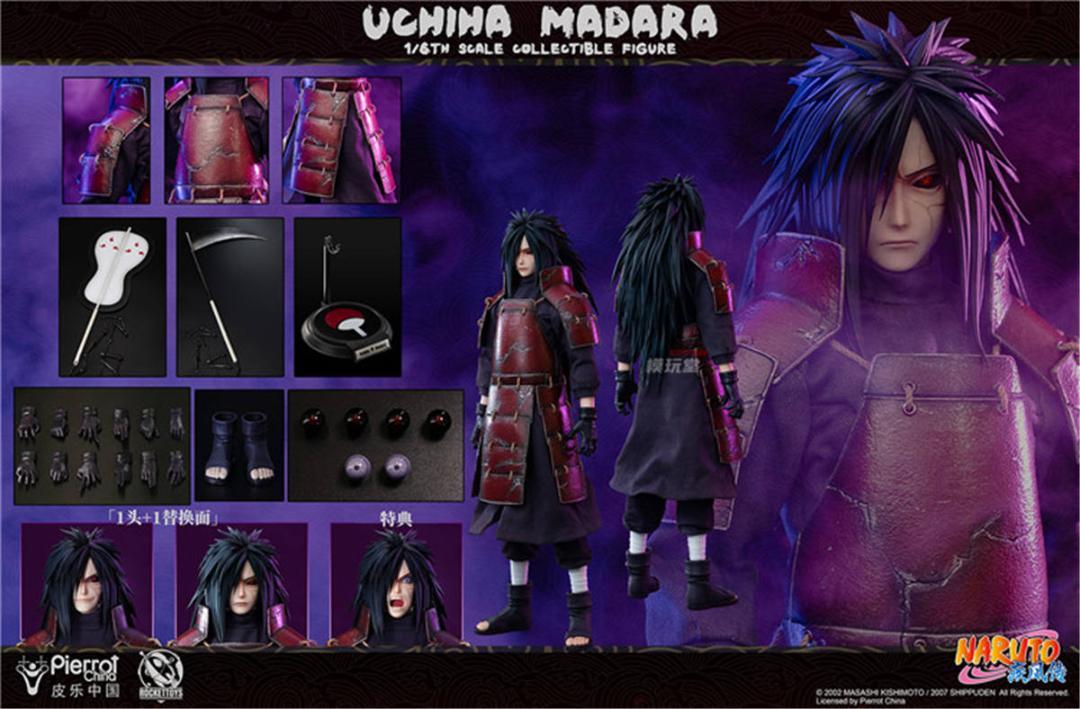 RocketToys　NARUTO　海外限定　うちはマダラ　1/6　フィギュア ROCKETTOYS 1/6 『NARUTO』 うちは マダラ 初回特典付 ROC-005 ナルト