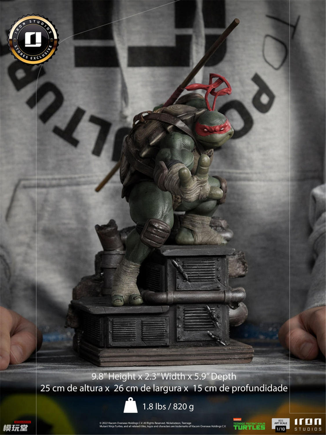 KARE タートルゴールドXL フィギア 予約 Iron Studios 1/10『ティーンエイジ・ミュータント・ニンジャ
