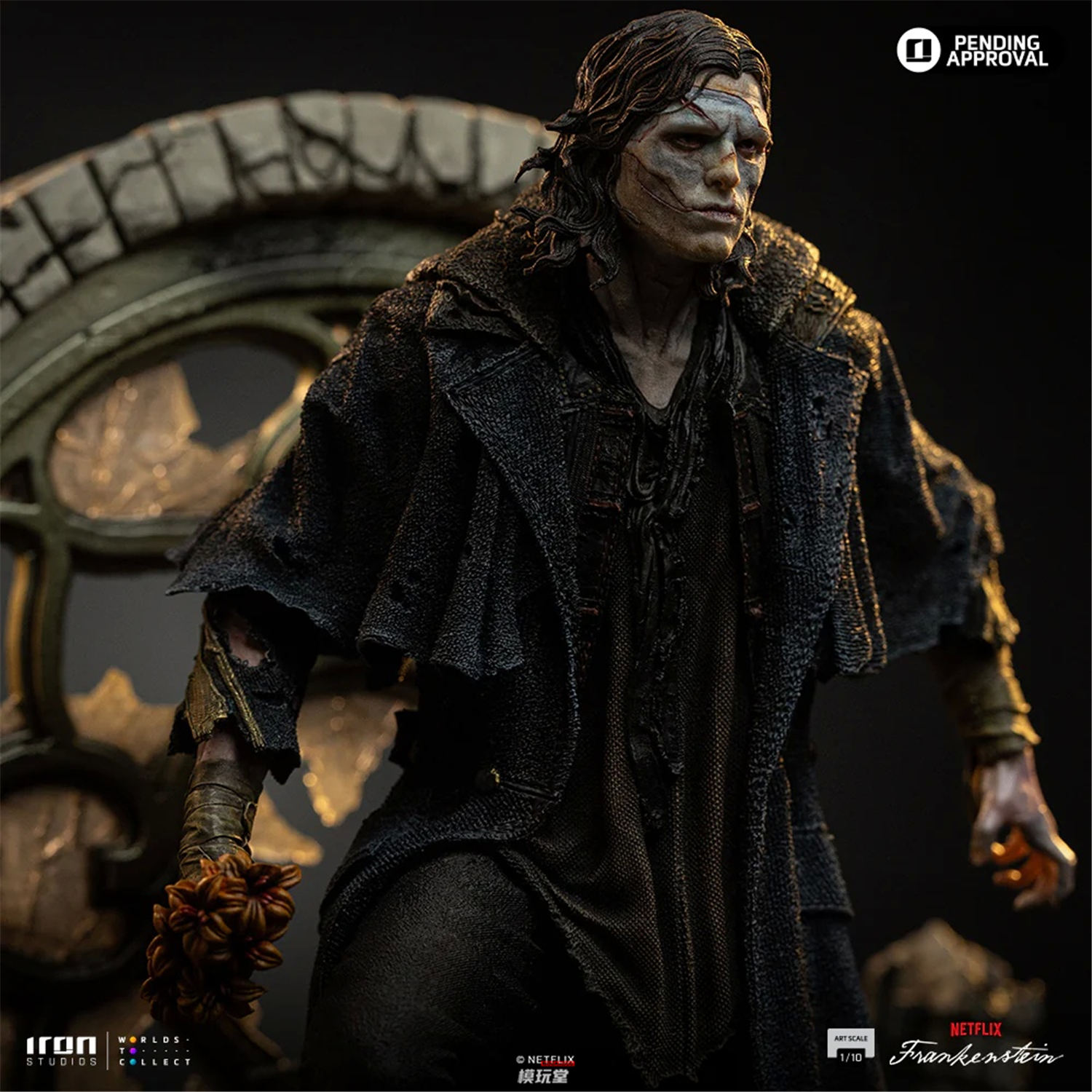 予約 Iron Studios 1/10 『フランケンシュタイン』 ギレルモ・デル