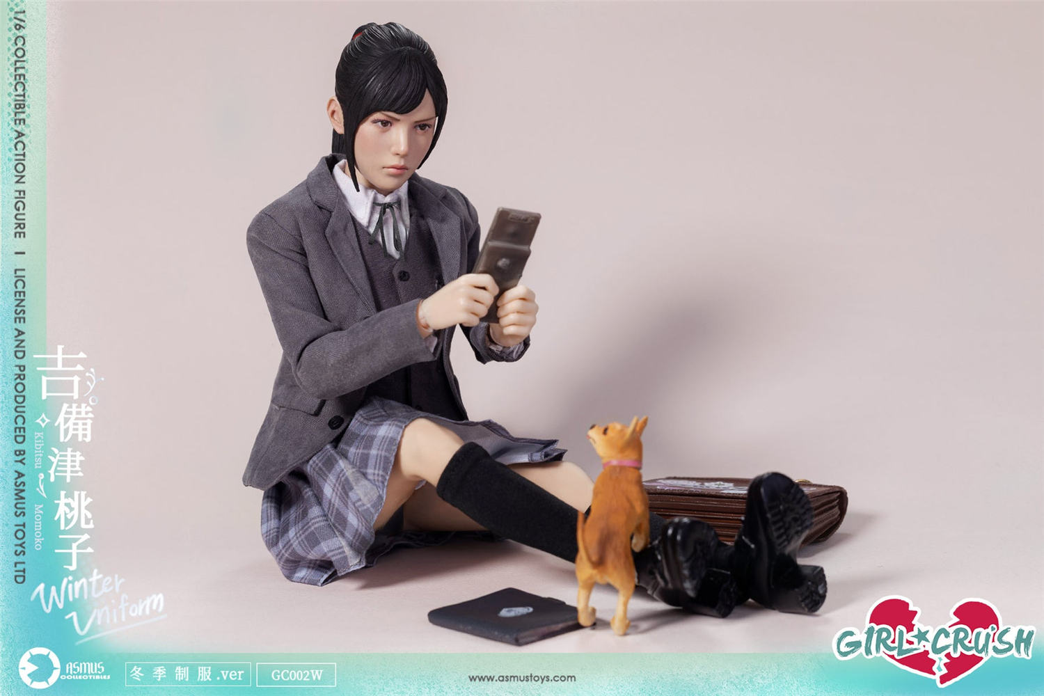 予約 ASMUS TOYS 1/6 『Girl Crush』シリーズ 吉備津桃子 冬服版