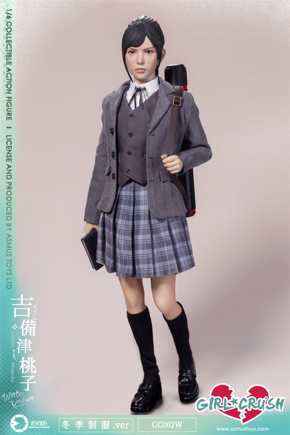 予約 ASMUS TOYS 1/6 『Girl Crush』シリーズ 吉備津桃子 冬服版