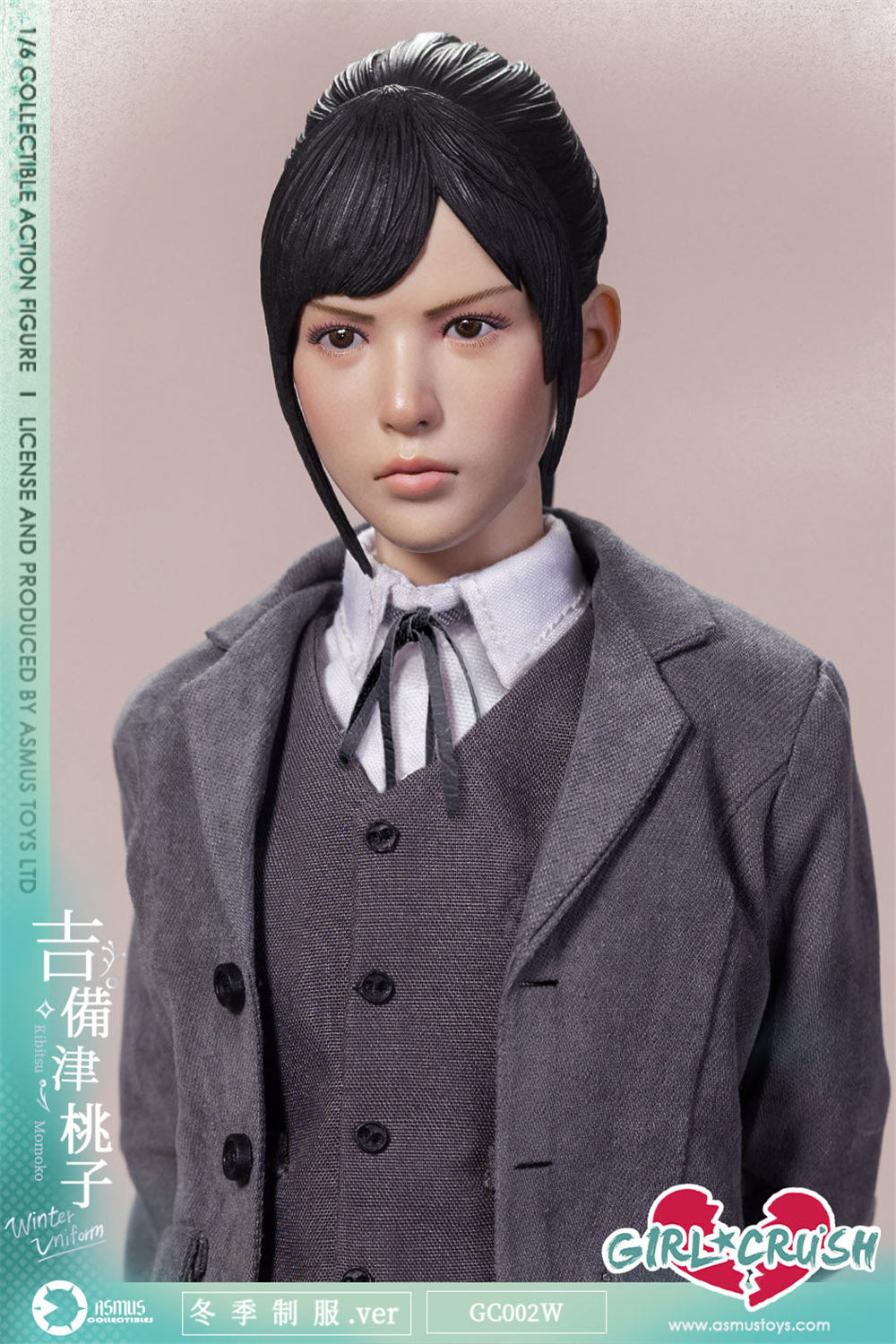 予約 ASMUS TOYS 1/6 『Girl Crush』シリーズ 吉備津桃子 冬服版