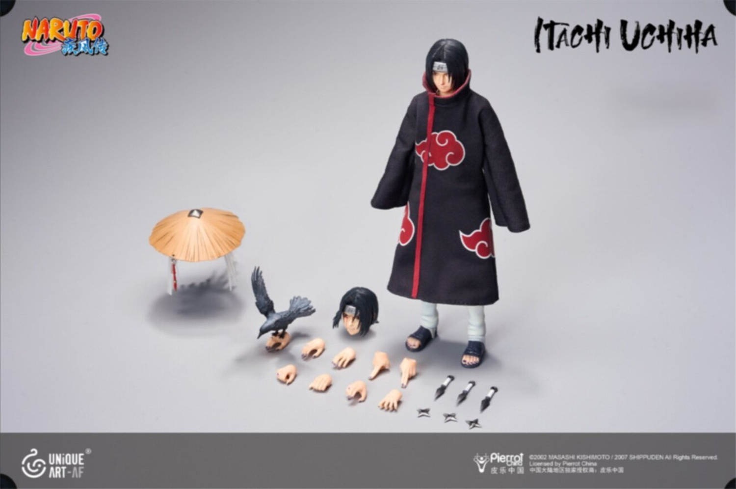 予約 UNiQUE ART 1/12 『NARUTO -ナルト- 疾風伝』 うちはイタチ 通常