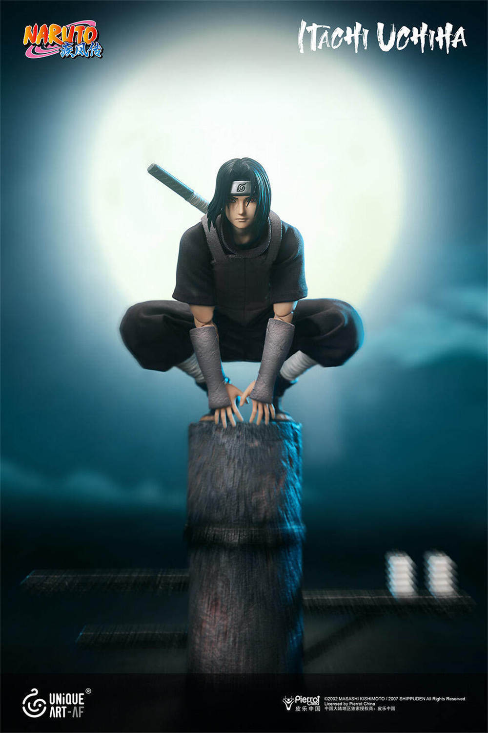 予約 UNiQUE ART 1/12 『NARUTO -ナルト- 疾風伝』 うちはイタチ 通常