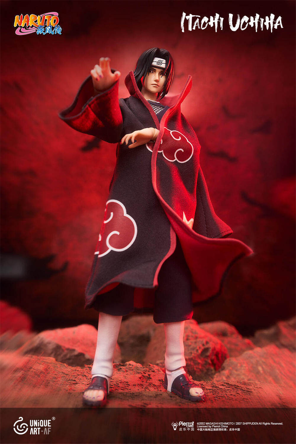 予約 UNiQUE ART 1/12 『NARUTO -ナルト- 疾風伝』 うちはイタチ 通常
