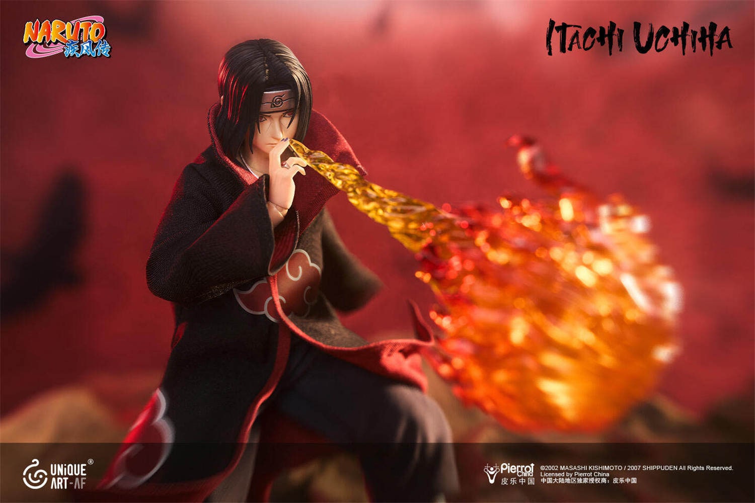予約 UNiQUE ART 1/12 『NARUTO -ナルト- 疾風伝』 うちはイタチ 通常