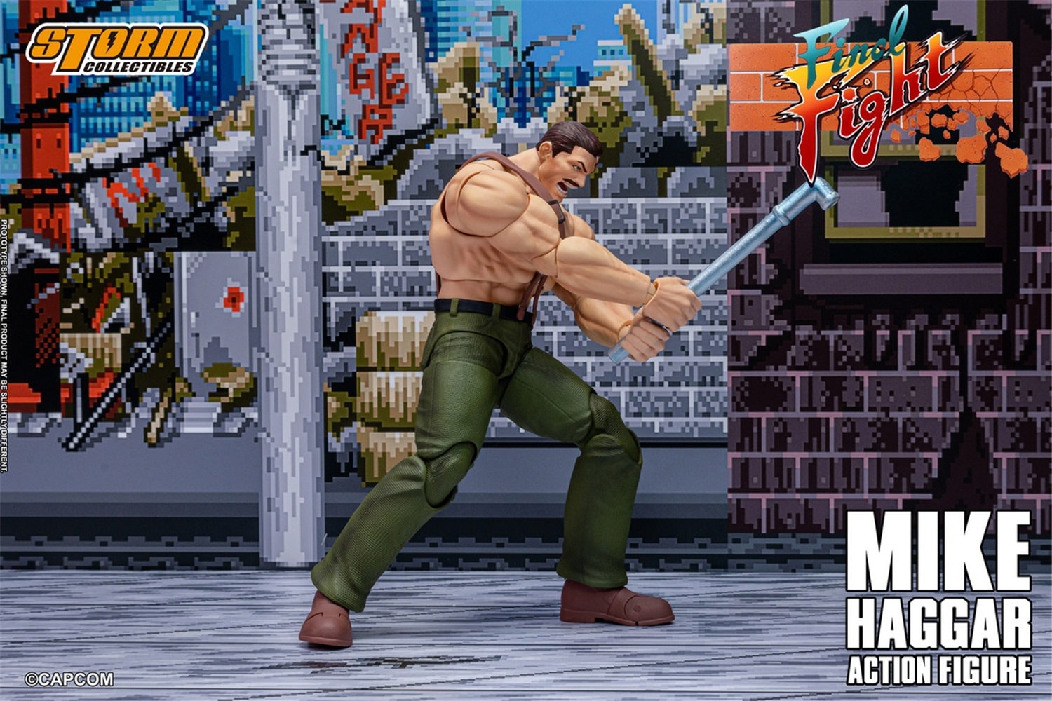 予約 Storm Collectibles 1/10 『ファイナルファイト』 マイク・ハガー