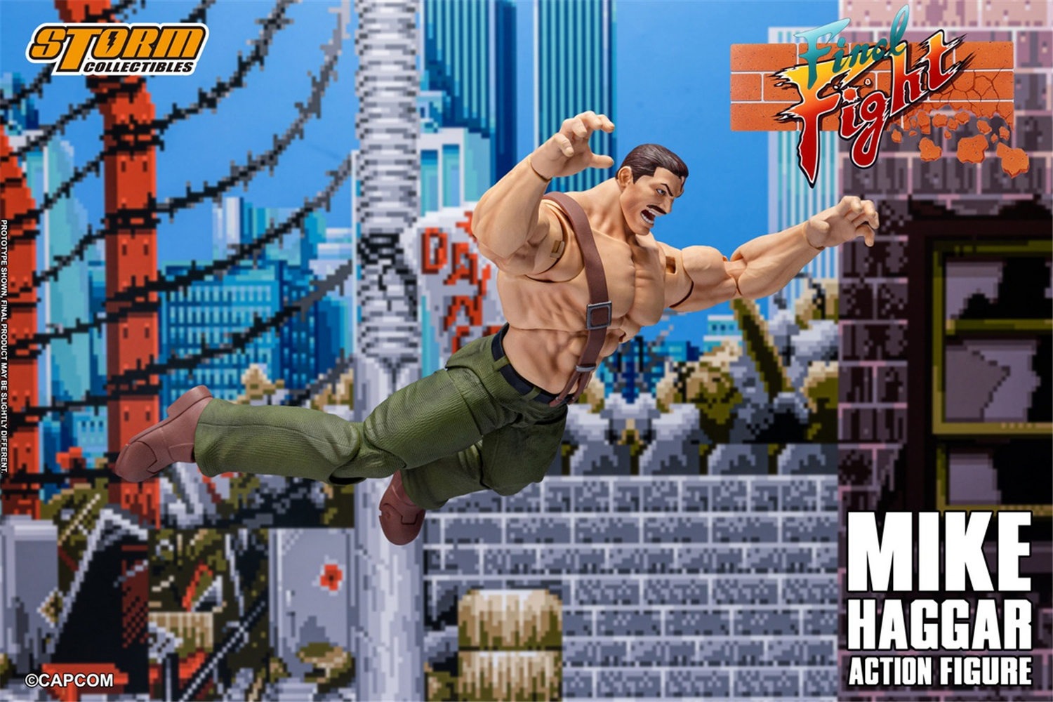 予約 Storm Collectibles 1/10 『ファイナルファイト』 マイク・ハガー