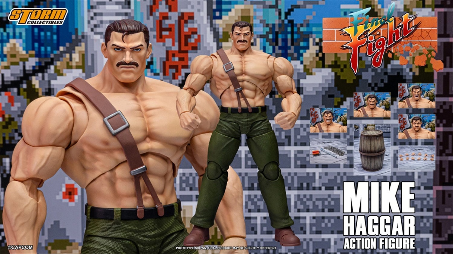 予約 Storm Collectibles 1/10 『ファイナルファイト』 マイク・ハガー