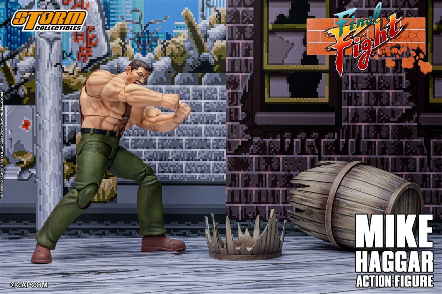 予約 Storm Collectibles 1/10 『ファイナルファイト』 マイク・ハガー