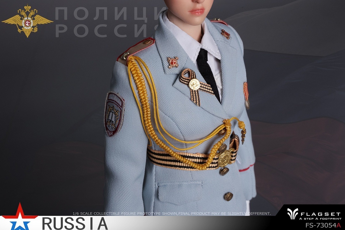 予約 FLAGSET 1/6 ロシア 女性兵士 内務省.Ver FS-73054A Russian