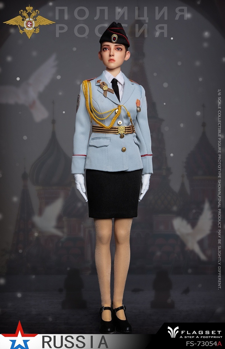 予約 FLAGSET 1/6 ロシア 女性兵士 内務省.Ver FS-73054A Russian