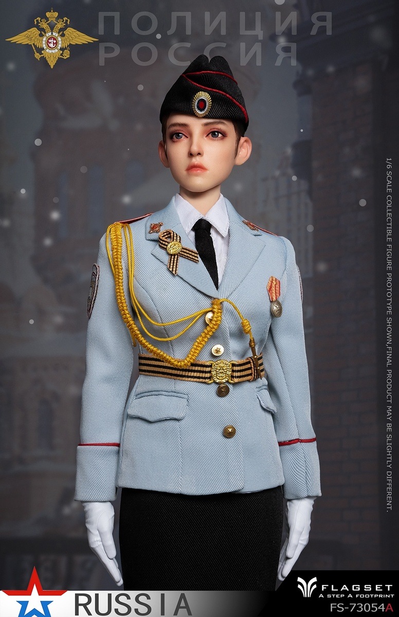 予約 FLAGSET 1/6 ロシア 女性兵士 内務省.Ver FS-73054A Russian
