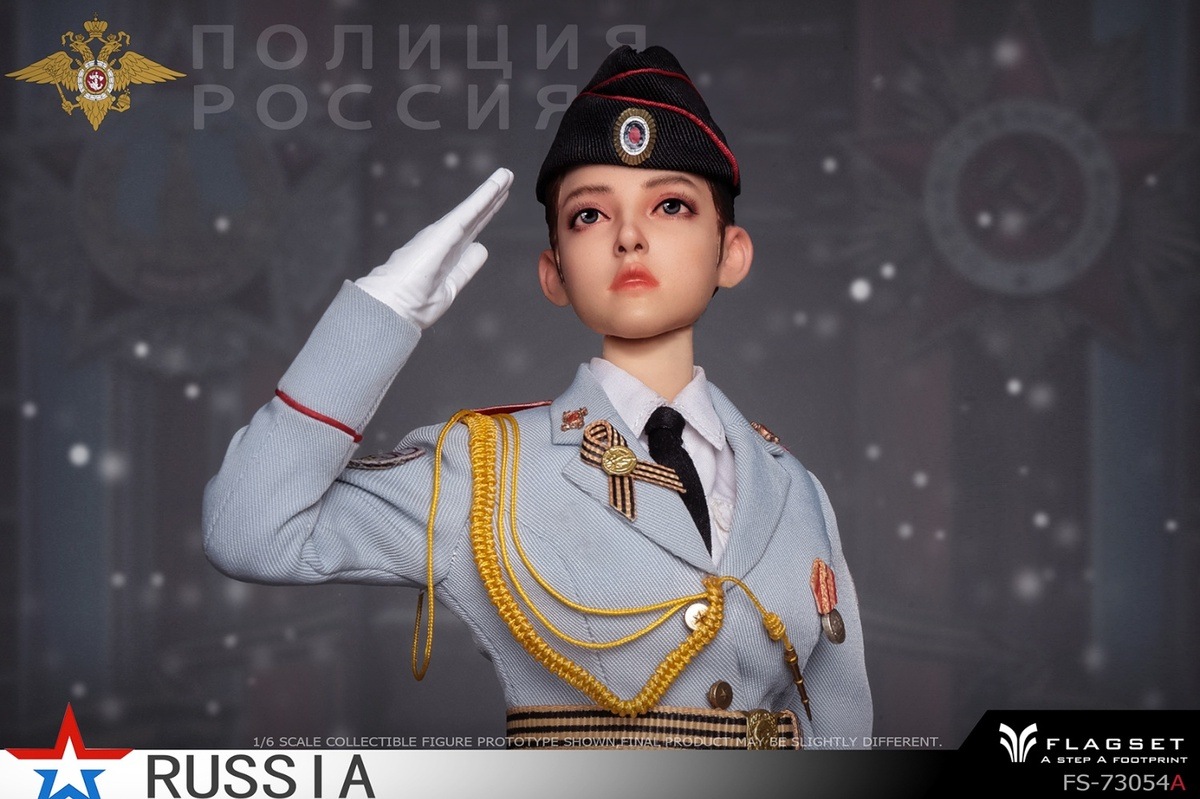 予約 FLAGSET 1/6 ロシア 女性兵士 内務省.Ver FS-73054A Russian