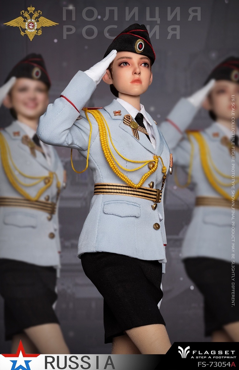 予約 FLAGSET 1/6 ロシア 女性兵士 内務省.Ver FS-73054A Russian