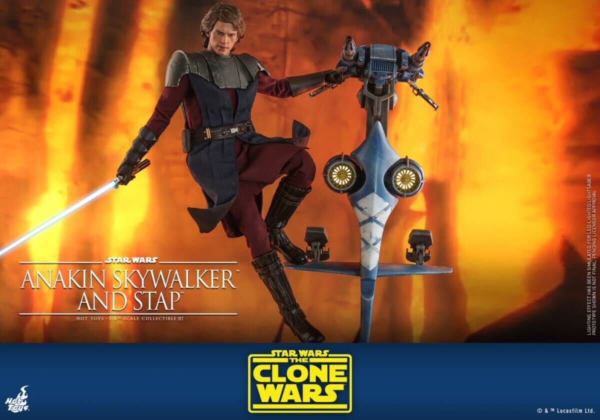 【新品未開封】ホットトイズ　スターウォーズ　アナキン クローン版 ホットトイズ スターウォーズ アナキン クローンウォーズ版