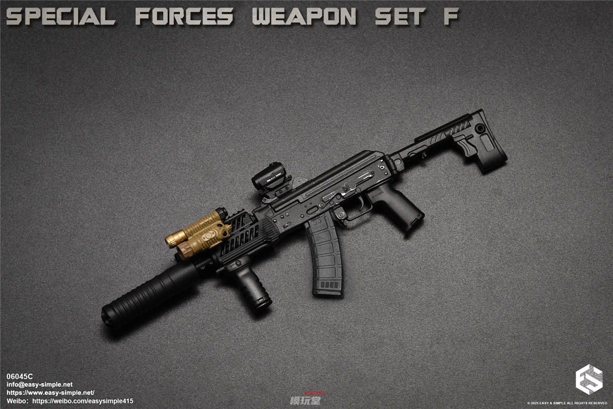予約 Easy&Simple 1/6 AKシリーズ 特殊部隊用武器セット F 06045