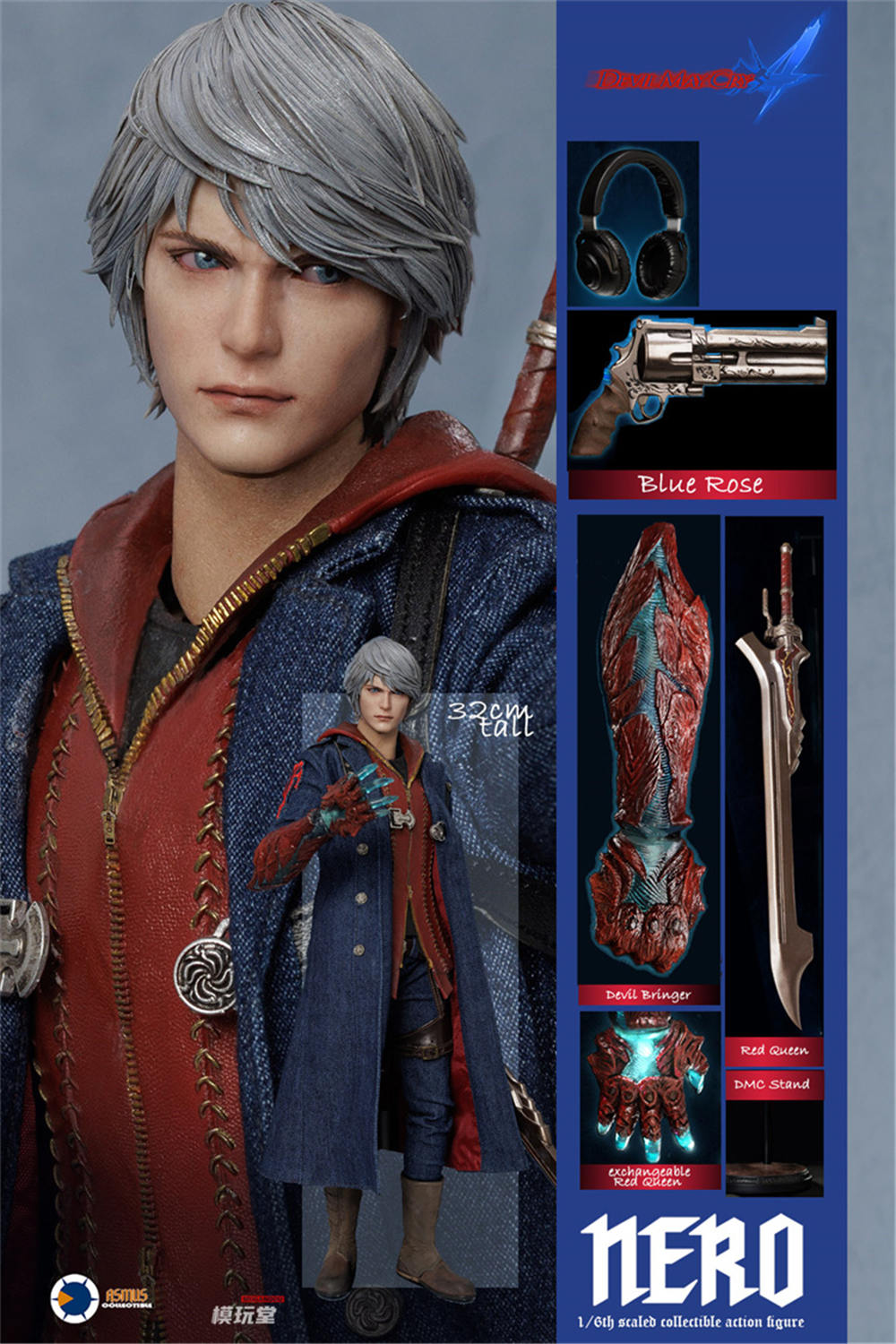 予約 ASMUS TOYS 1/6 『デビル メイ クライ4』 ネロ DMC400