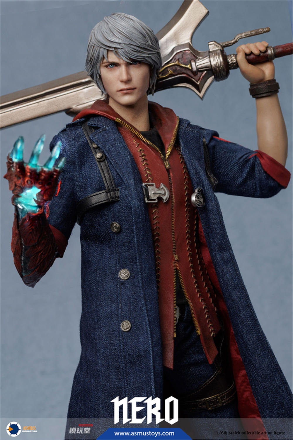 asmustoys デビルメイクライ ネロ1/6フィギュア 予約 ASMUS TOYS 1/6 『デビル メイ クライ4』 ネロ DMC400 Devil May