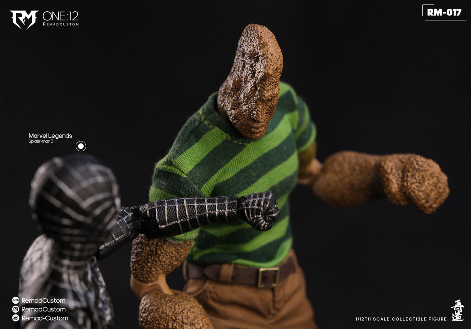 Remad Custom 1/12 サンド ミュータント RM-017 Sand Mutant Action