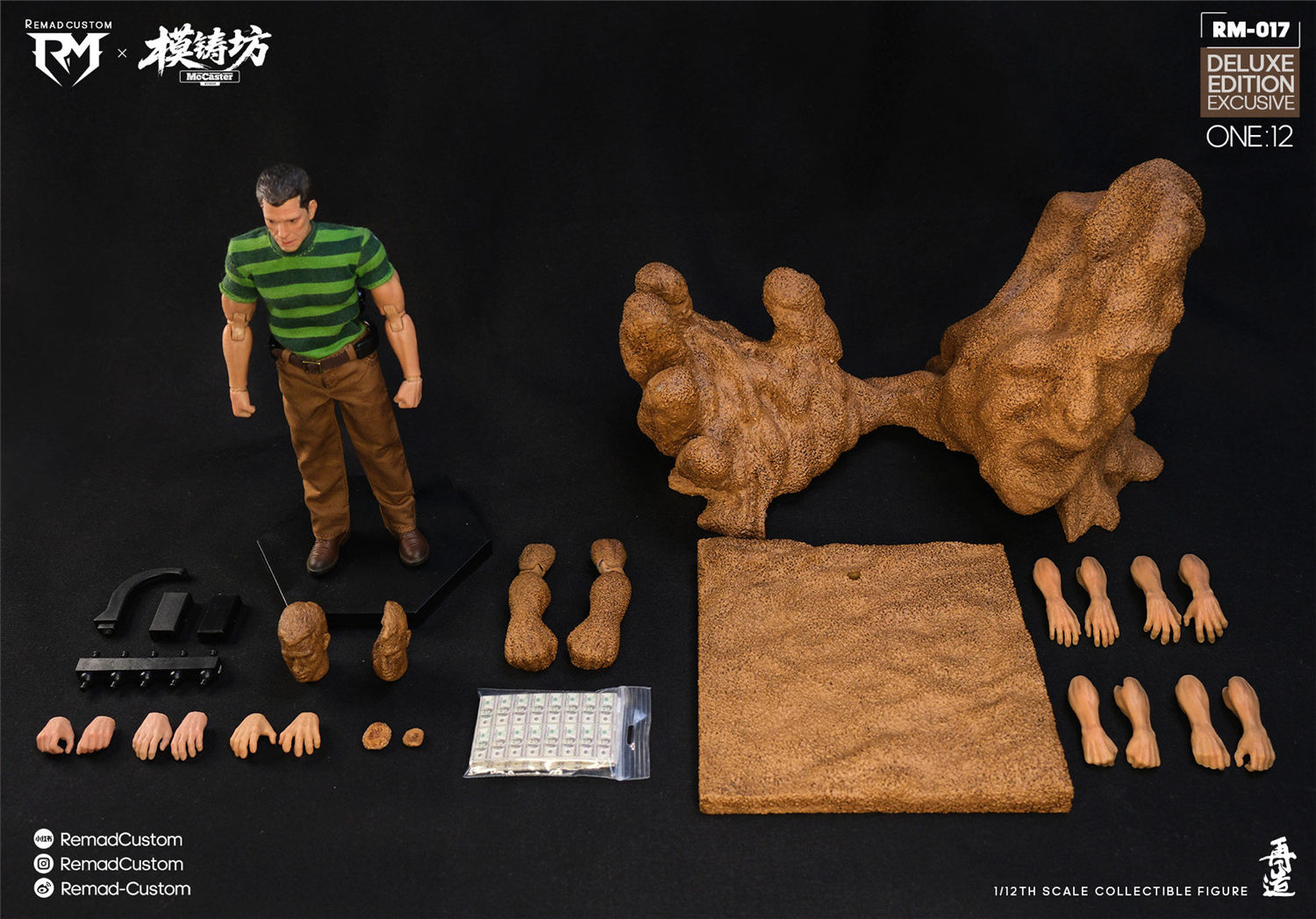 Remad Custom 1/12 サンド ミュータント RM-017 Sand Mutant Action
