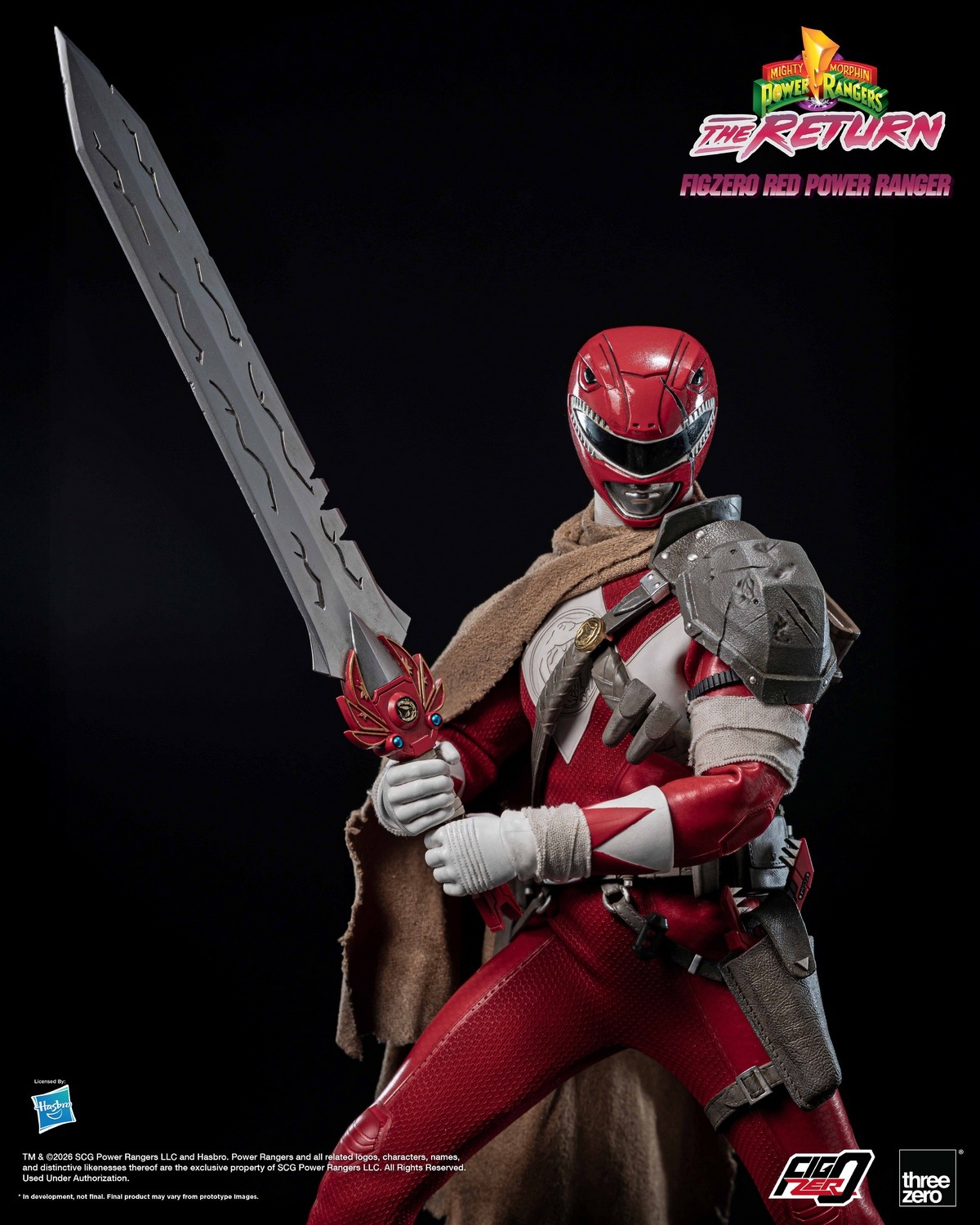 予約 threezero 1/6 フィグゼロ 『パワーレンジャー・ザ・リターン