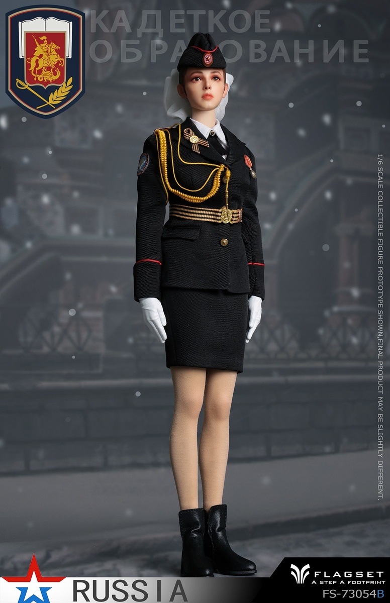 予約 FLAGSET 1/6 ロシア 女性兵士 第9女子軍事学院.Ver FS-73054B