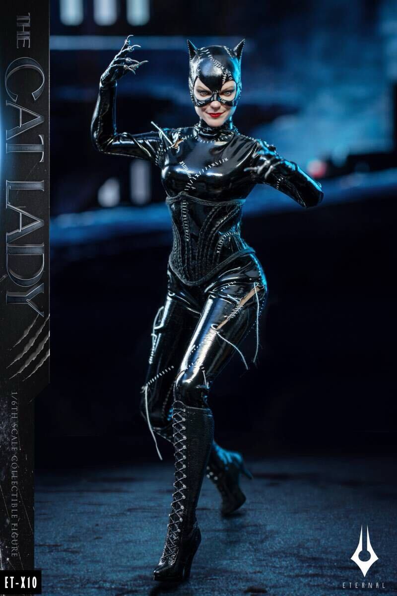 「1/6 フィギュア ETERNAL TOYS キャットウーマン 未使用品」 Eternal Toys 1/6 キャット レディ 通常.Ver 未開封新品 ET-X10