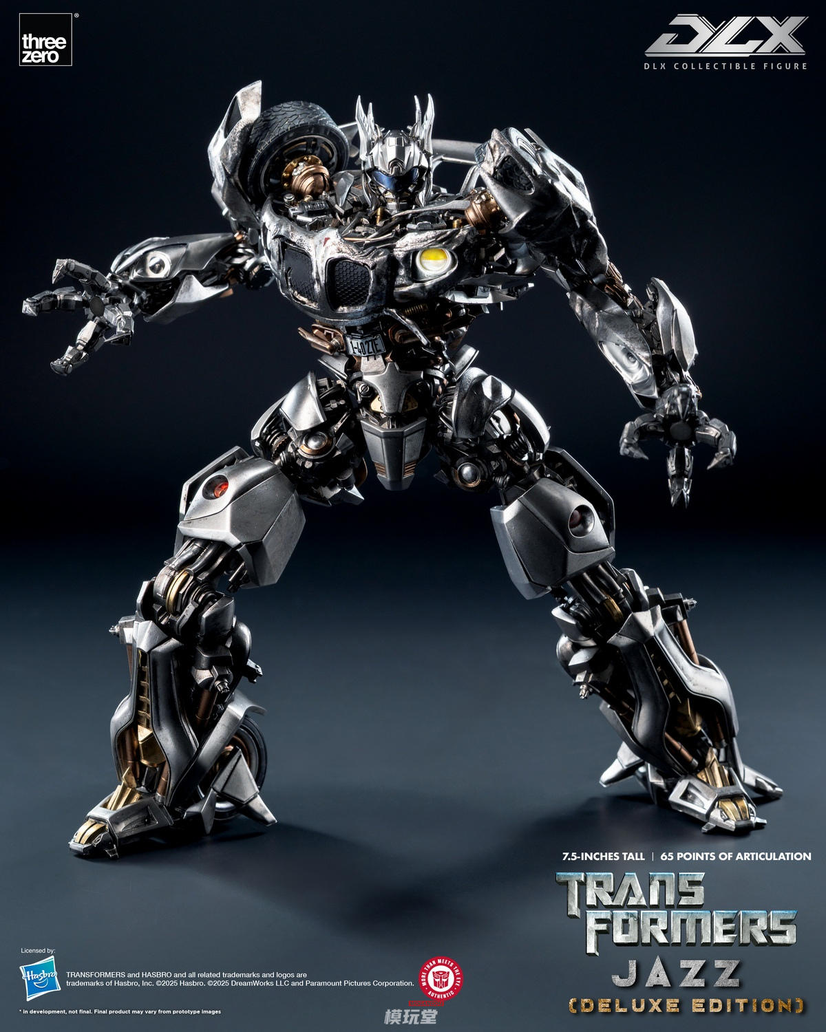 予約 threezero DLX 『トランスフォーマー』 ジャズ 通常版 3Z0900