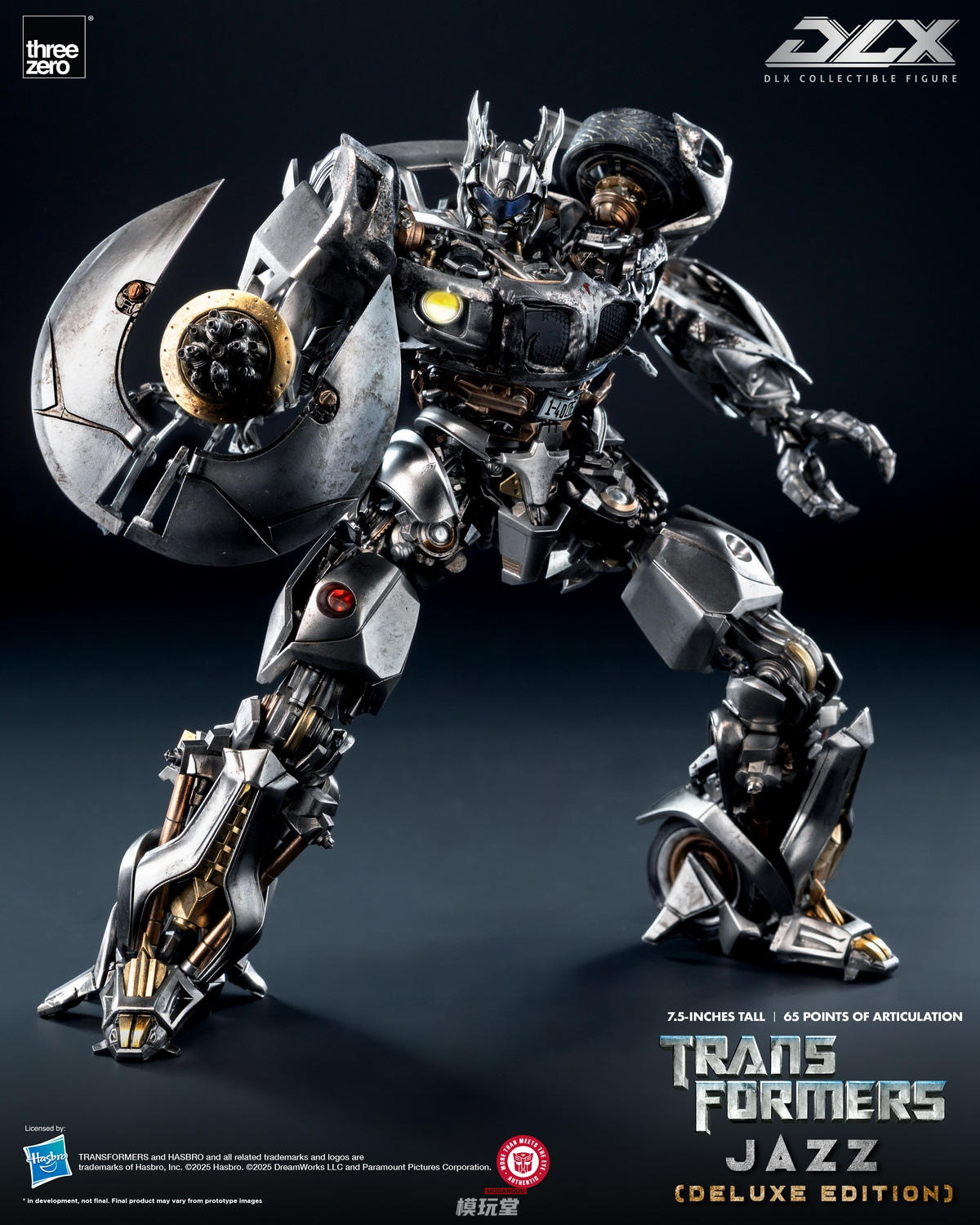 予約 threezero DLX 『トランスフォーマー』 ジャズ 通常版 3Z0900