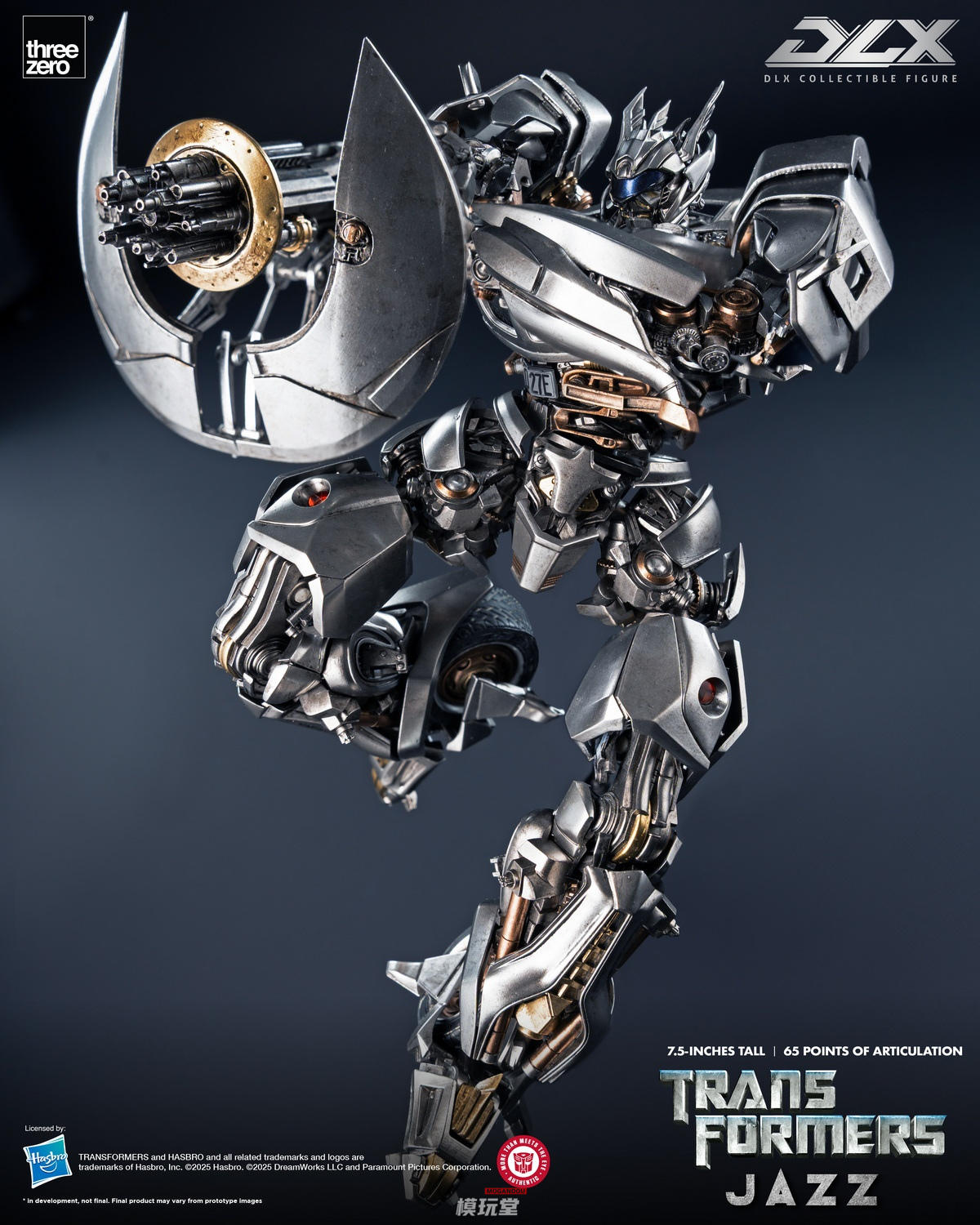 予約 threezero DLX 『トランスフォーマー』 ジャズ 通常版 3Z0900