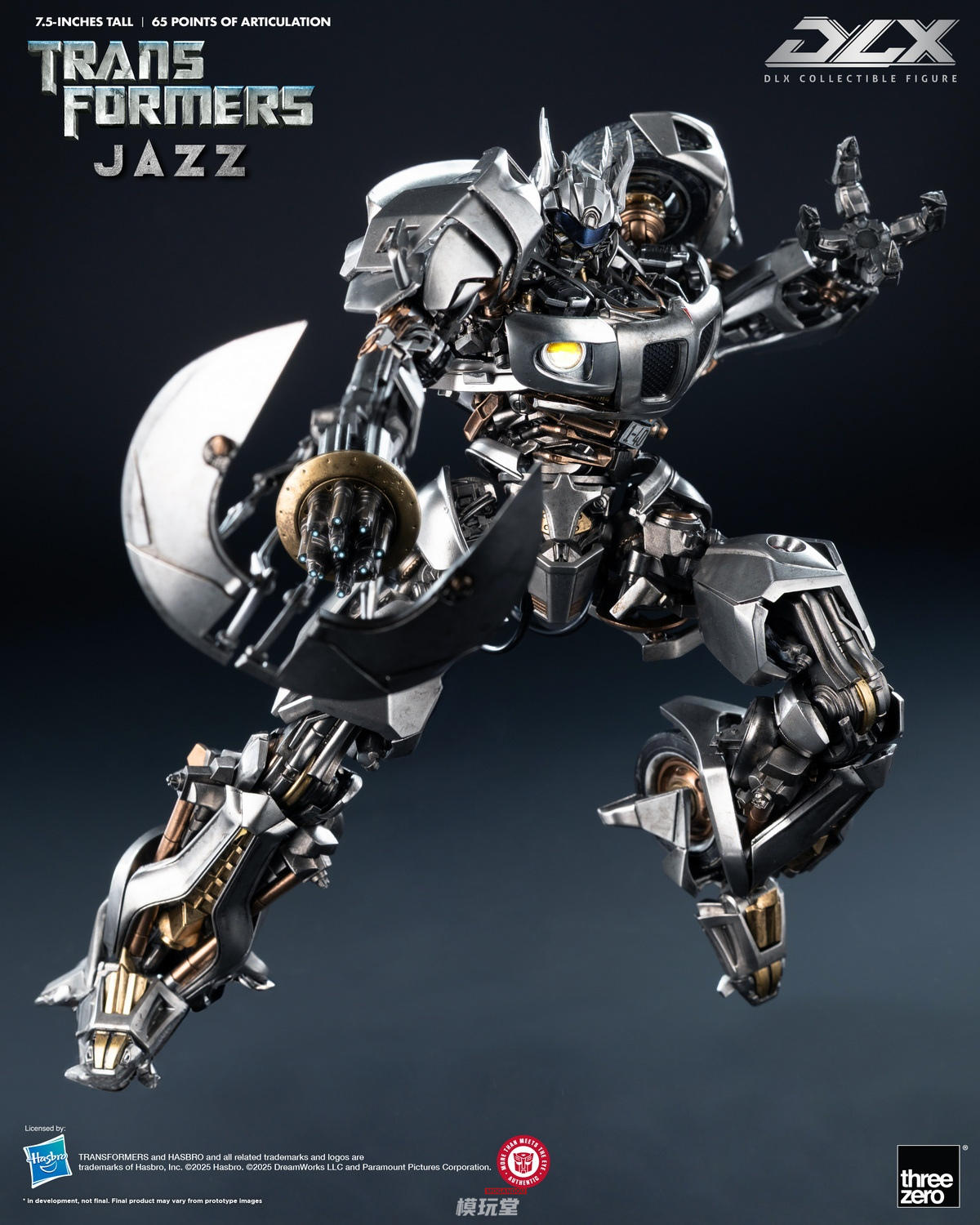 予約 threezero DLX 『トランスフォーマー』 ジャズ 通常版 3Z0900