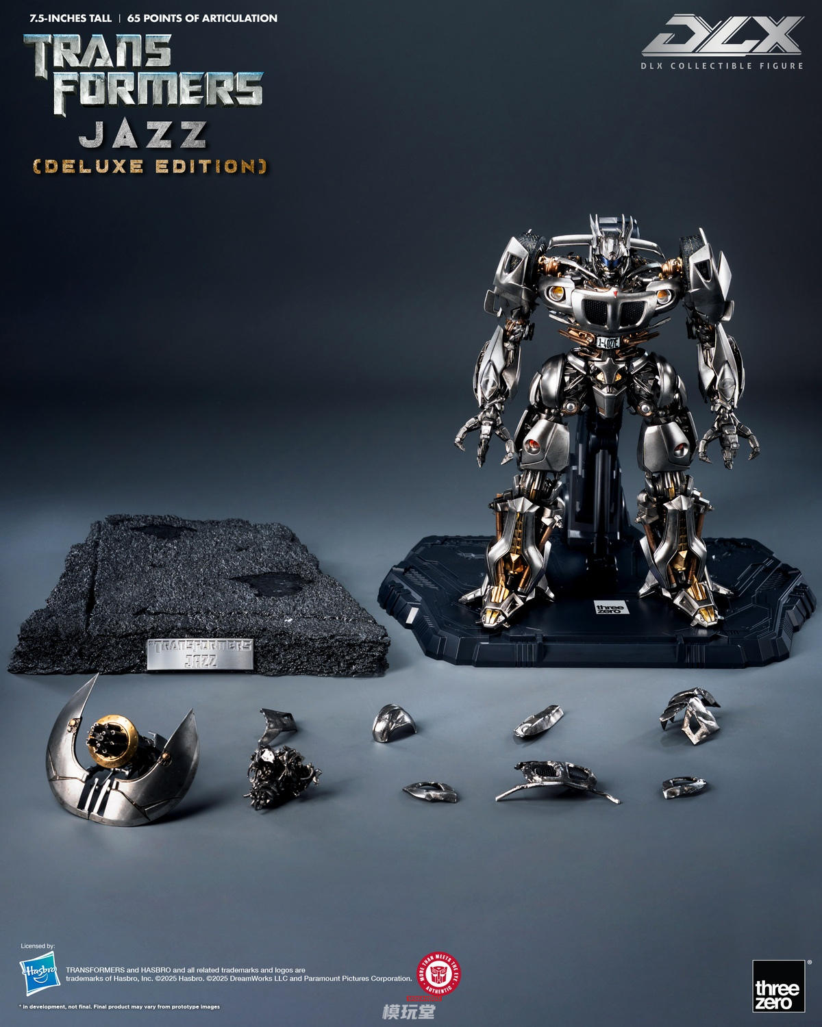予約 threezero DLX 『トランスフォーマー』 ジャズ 通常版 3Z0900