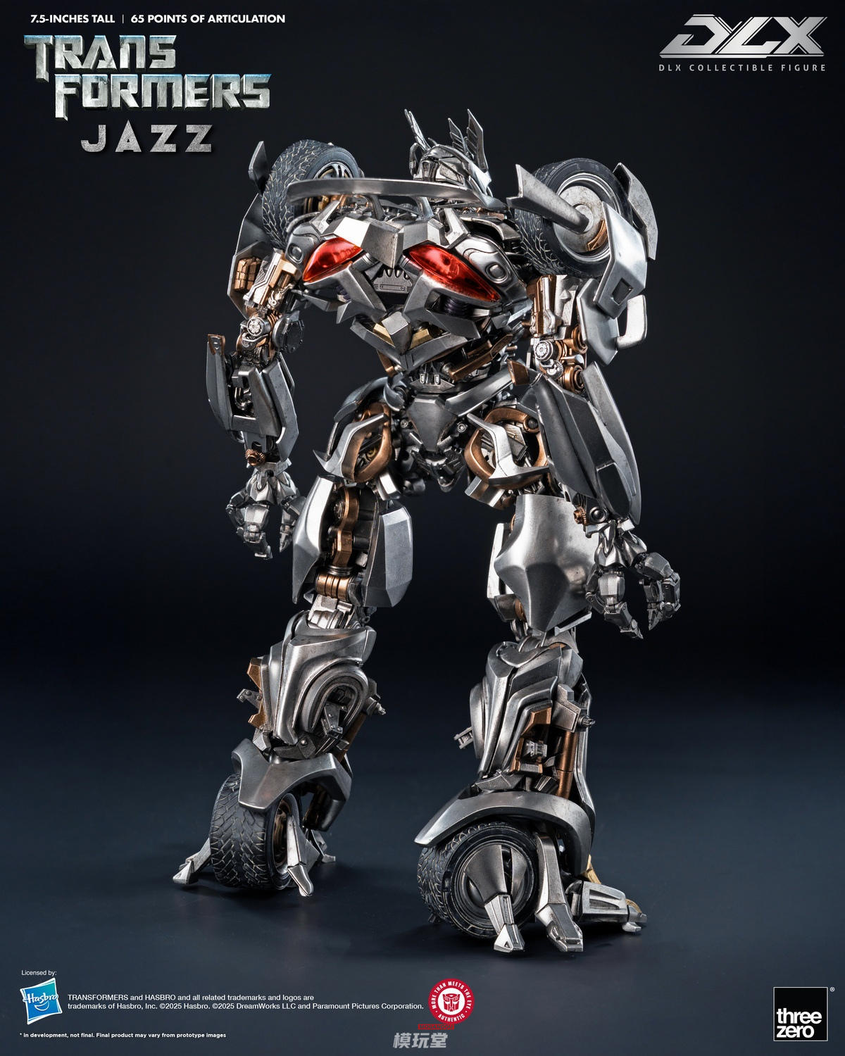 予約 threezero DLX 『トランスフォーマー』 ジャズ 通常版 3Z0900
