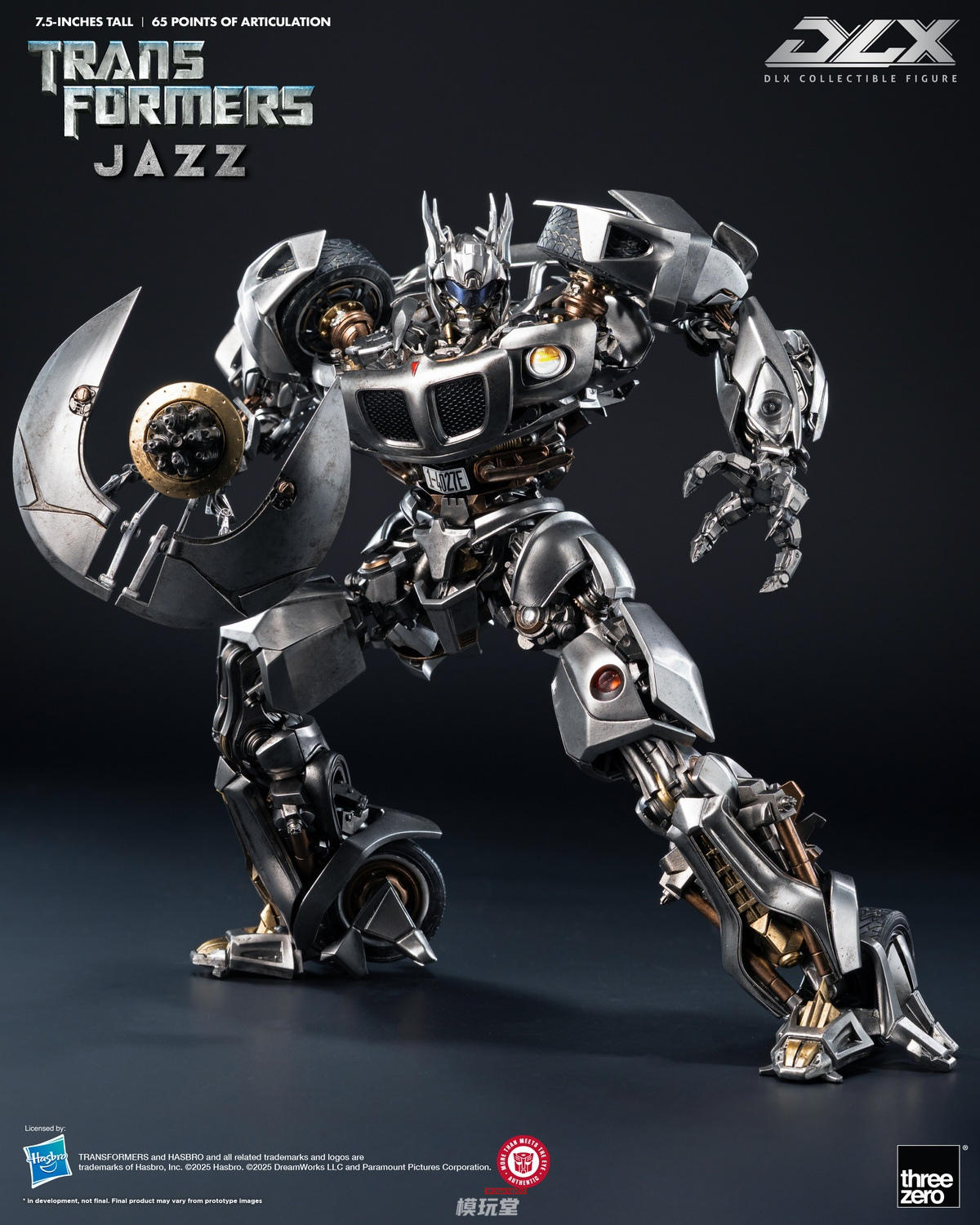 予約 threezero DLX 『トランスフォーマー』 ジャズ 通常版 3Z0900