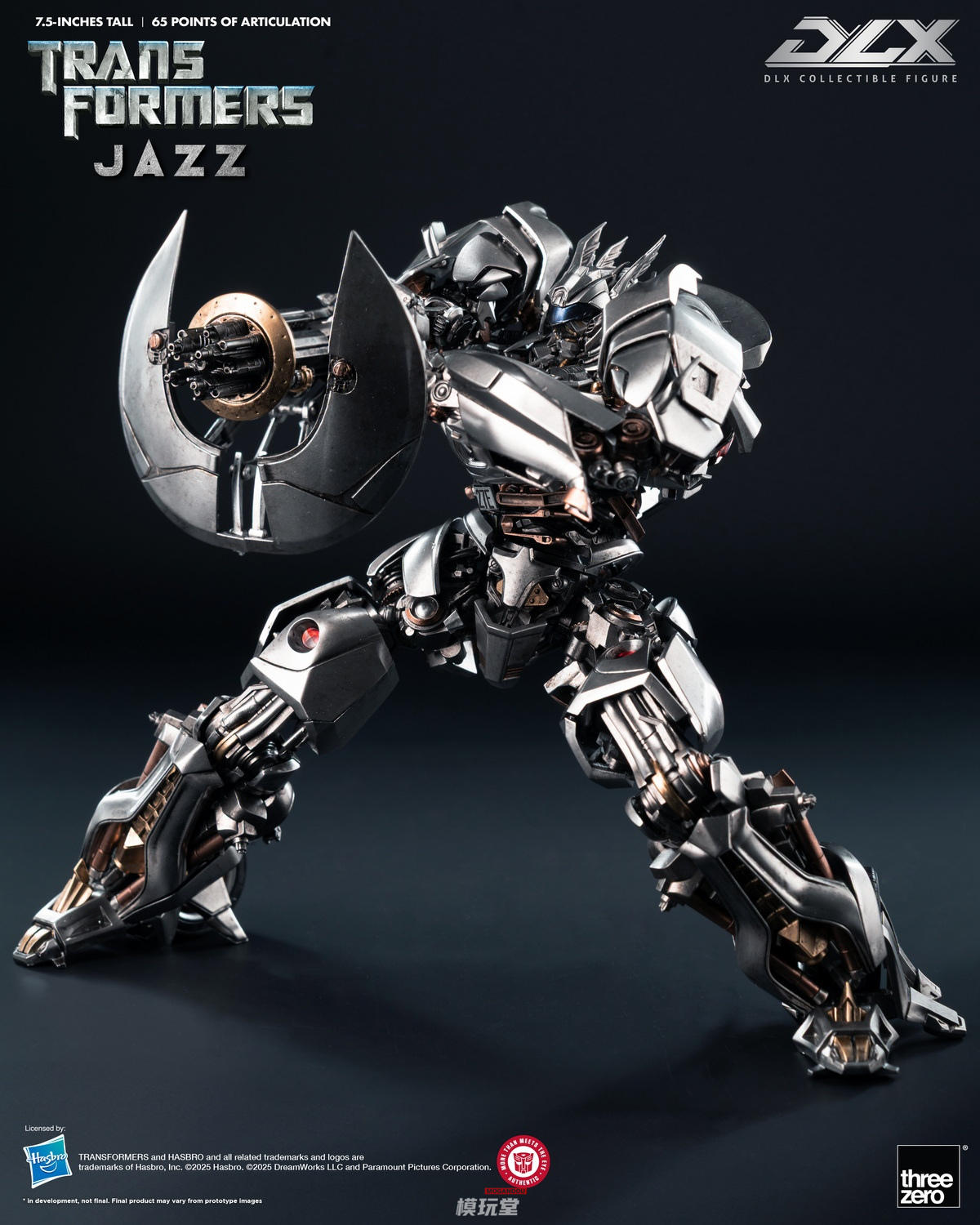 予約 threezero DLX 『トランスフォーマー』 ジャズ 通常版 3Z0900