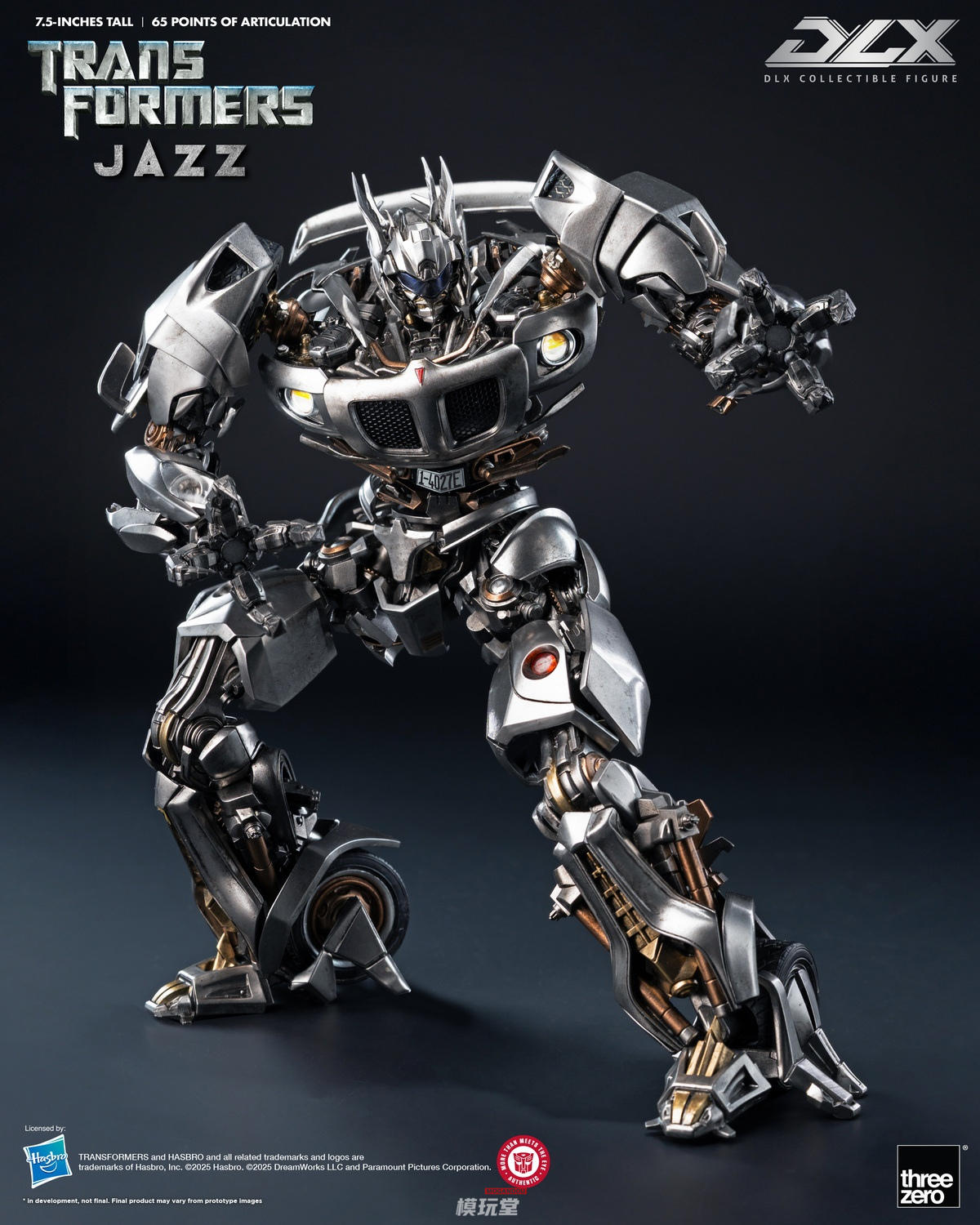 予約 threezero DLX 『トランスフォーマー』 ジャズ 通常版 3Z0900