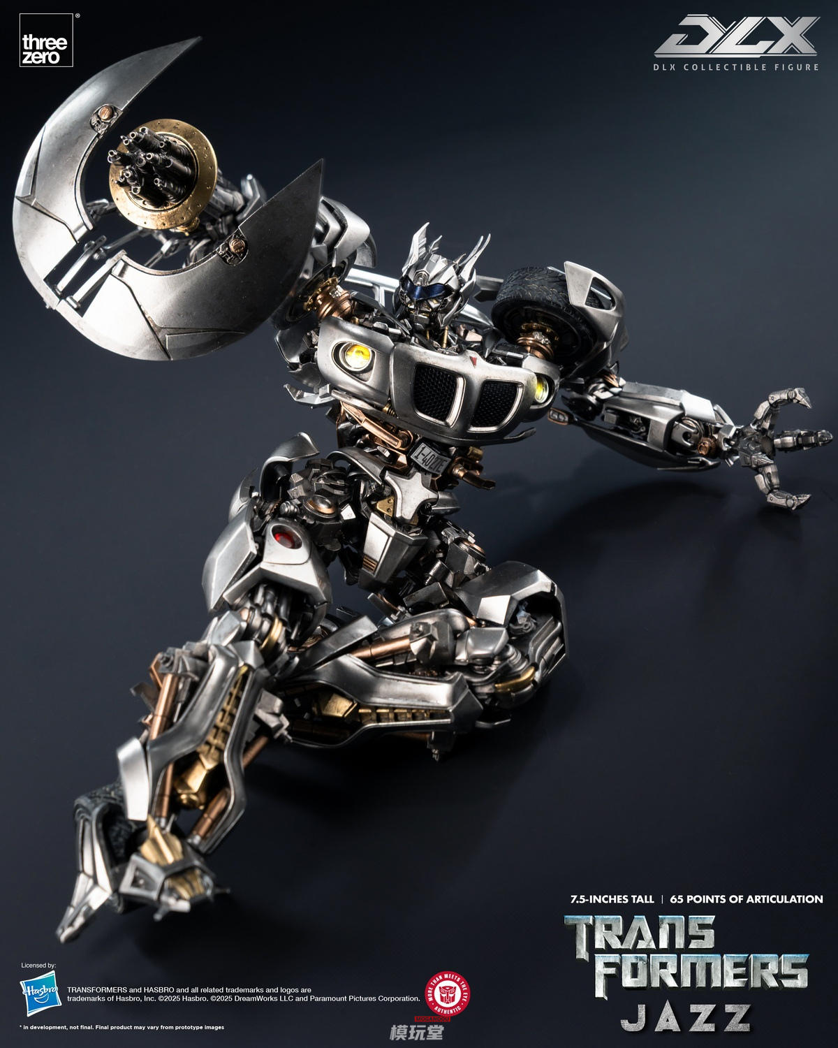 予約 threezero DLX 『トランスフォーマー』 ジャズ 通常版 3Z0900