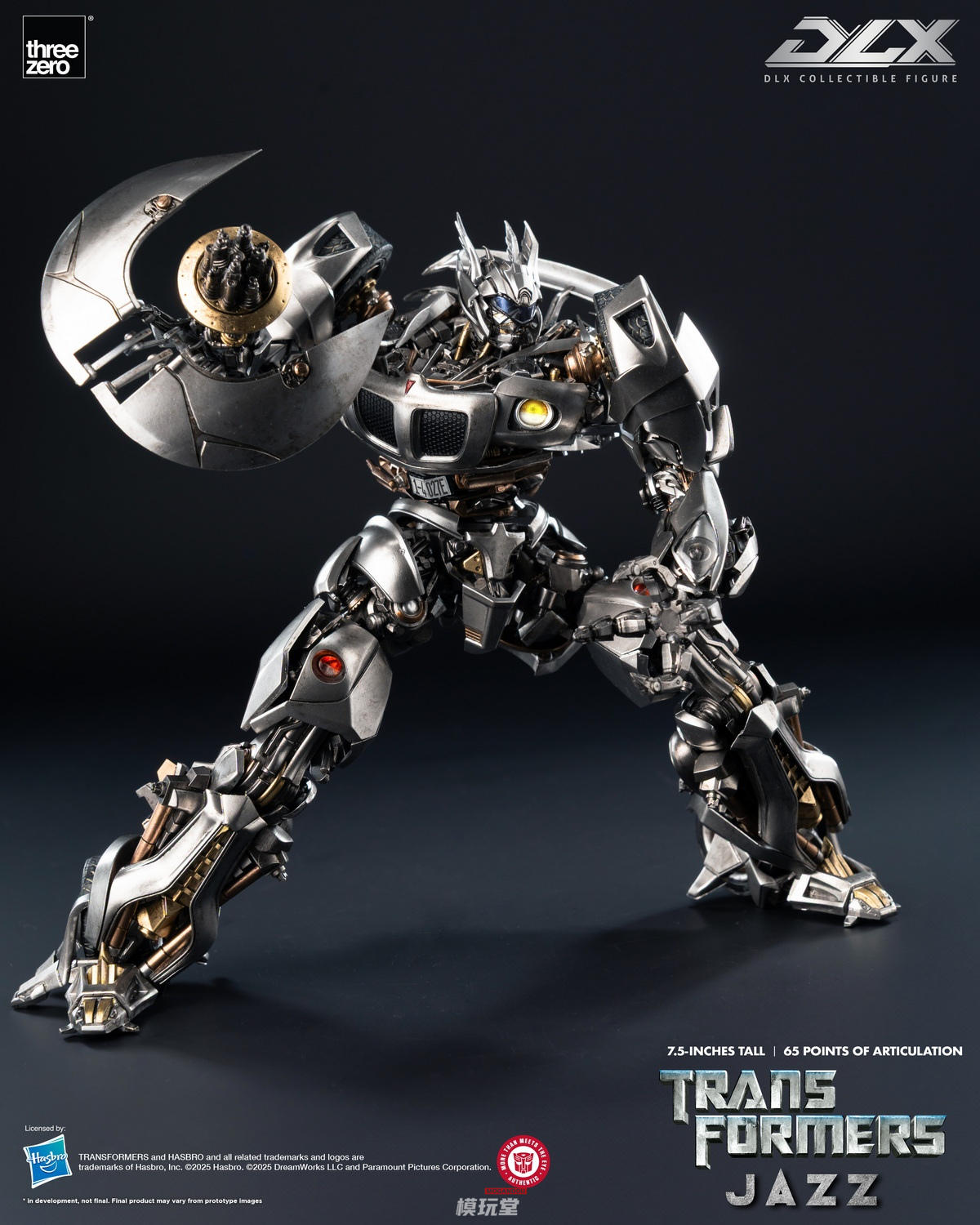 予約 threezero DLX 『トランスフォーマー』 ジャズ 通常版 3Z0900
