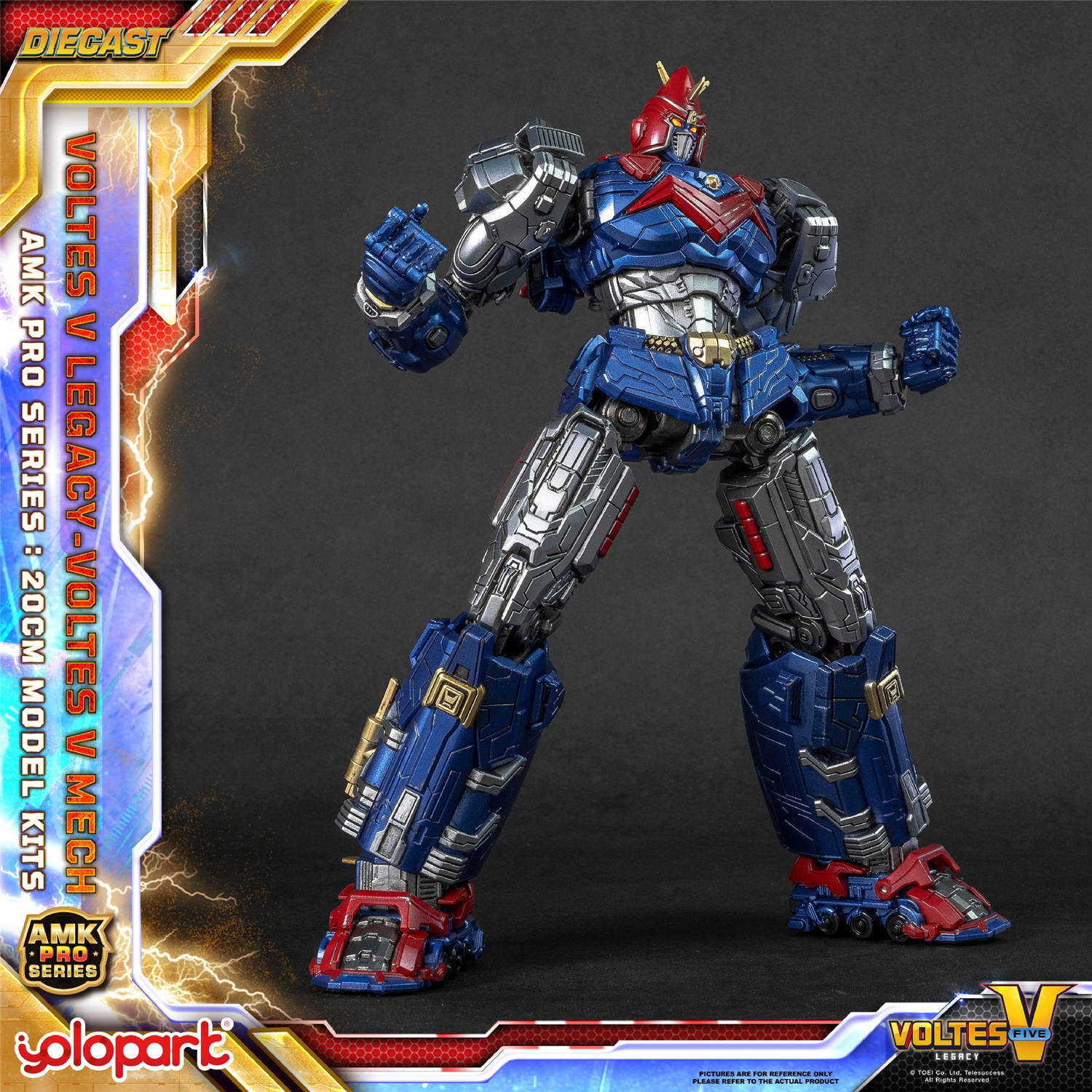 予約 Yolopark AMK PRO『ボルテスV レガシー』 ボルテス V レガシー版