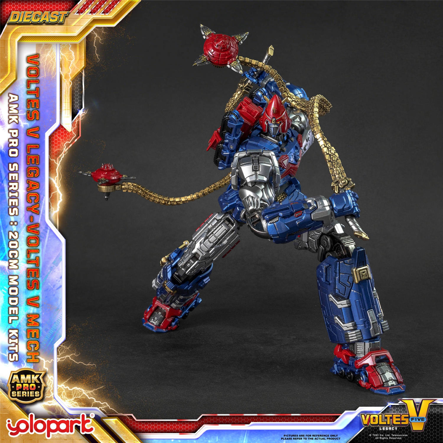 予約 Yolopark AMK PRO『ボルテスV レガシー』 ボルテス V レガシー版